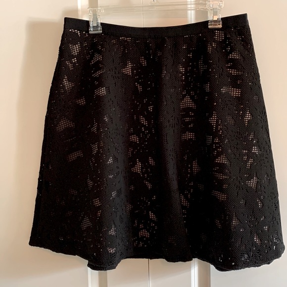Ann Taylor Flounce Mini Skirt - Size 12 - Picture 1 of 12